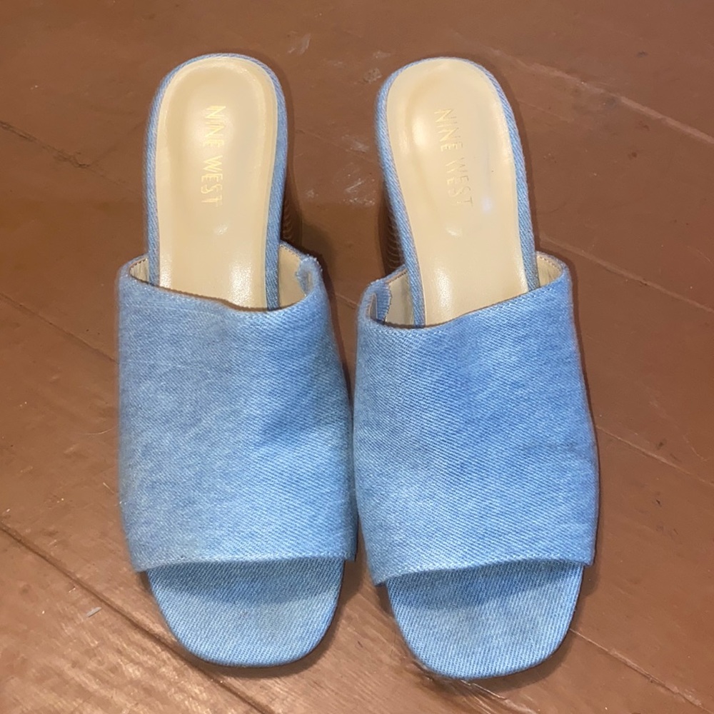 Nine West jean heel